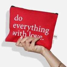 Load image into Gallery viewer, Canvas Cosmetic Pouch