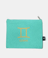 Load image into Gallery viewer, Zodiac Sign Canvas Cosmetic Pouch