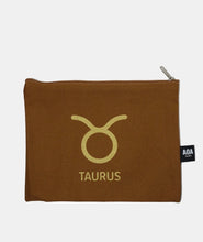 Load image into Gallery viewer, Zodiac Sign Canvas Cosmetic Pouch