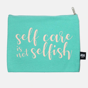 Canvas Cosmetic Pouch