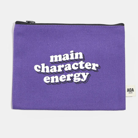 Canvas  Cosmetic Pouch