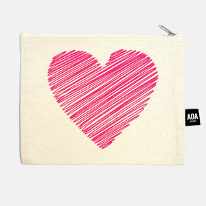 Canvas Cosmetic Pouch