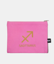 Load image into Gallery viewer, Zodiac Sign Canvas Cosmetic Pouch
